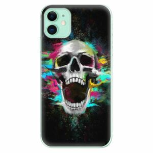 Odolné silikonové pouzdro iSaprio - Skull in Colors - iPhone 11 obraz