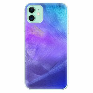 Odolné silikonové pouzdro iSaprio - Purple Feathers - iPhone 11 obraz