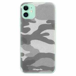 Odolné silikonové pouzdro iSaprio - Gray Camuflage 02 - iPhone 11 obraz