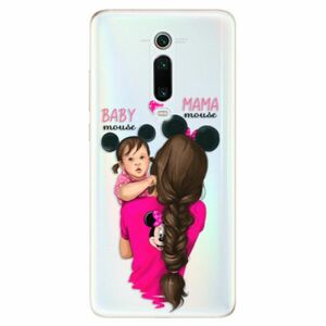 Odolné silikonové pouzdro iSaprio - Mama Mouse Brunette and Girl - Xiaomi Mi 9T Pro obraz