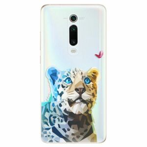 Odolné silikonové pouzdro iSaprio - Leopard With Butterfly - Xiaomi Mi 9T Pro obraz