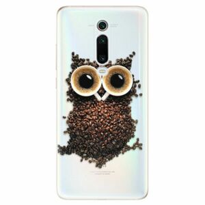Odolné silikonové pouzdro iSaprio - Owl And Coffee - Xiaomi Mi 9T Pro obraz