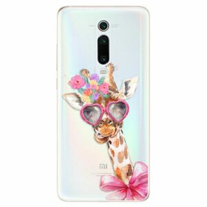 Odolné silikonové pouzdro iSaprio - Lady Giraffe - Xiaomi Mi 9T Pro obraz