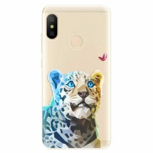 Odolné silikonové pouzdro iSaprio - Leopard With Butterfly - Xiaomi Mi A2 Lite obraz