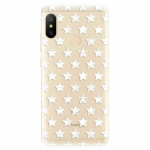 Odolné silikonové pouzdro iSaprio - Stars Pattern - white - Xiaomi Mi A2 Lite obraz