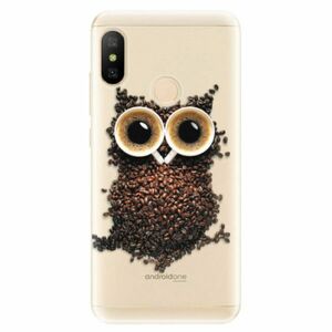 Odolné silikonové pouzdro iSaprio - Owl And Coffee - Xiaomi Mi A2 Lite obraz