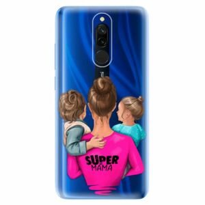 Odolné silikonové pouzdro iSaprio - Super Mama - Boy and Girl - Xiaomi Redmi 8 obraz