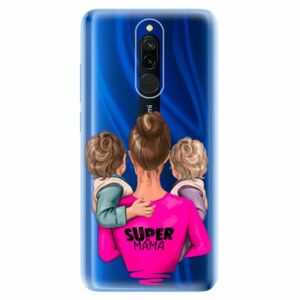 Odolné silikonové pouzdro iSaprio - Super Mama - Two Boys - Xiaomi Redmi 8 obraz