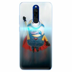 Odolné silikonové pouzdro iSaprio - Mimons Superman 02 - Xiaomi Redmi 8 obraz
