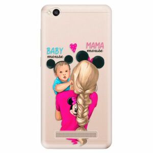 Odolné silikonové pouzdro iSaprio - Mama Mouse Blonde and Boy - Xiaomi Redmi 4A obraz