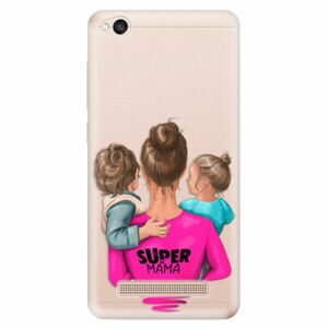 Odolné silikonové pouzdro iSaprio - Super Mama - Boy and Girl - Xiaomi Redmi 4A obraz