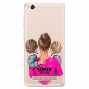 Odolné silikonové pouzdro iSaprio - Super Mama - Two Boys - Xiaomi Redmi 4A obraz