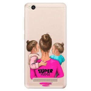 Odolné silikonové pouzdro iSaprio - Super Mama - Two Girls - Xiaomi Redmi 4A obraz
