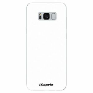 Odolné silikonové pouzdro iSaprio - 4Pure - bílý - Samsung Galaxy S8 obraz