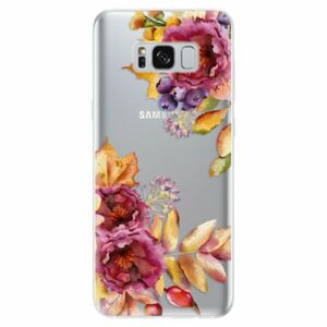 Odolné silikonové pouzdro iSaprio - Fall Flowers - Samsung Galaxy S8 obraz