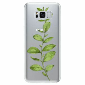 Odolné silikonové pouzdro iSaprio - Green Plant 01 - Samsung Galaxy S8 obraz