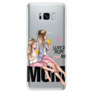 Odolné silikonové pouzdro iSaprio - Milk Shake - Blond - Samsung Galaxy S8 obraz