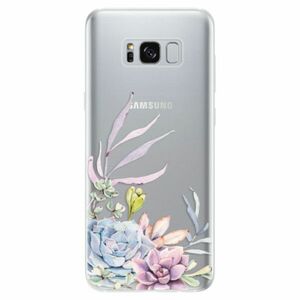 Odolné silikonové pouzdro iSaprio - Succulent 01 - Samsung Galaxy S8 obraz