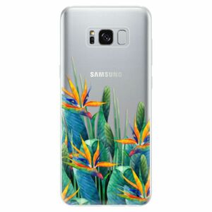 Odolné silikonové pouzdro iSaprio - Exotic Flowers - Samsung Galaxy S8 obraz