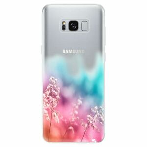 Odolné silikonové pouzdro iSaprio - Rainbow Grass - Samsung Galaxy S8 obraz