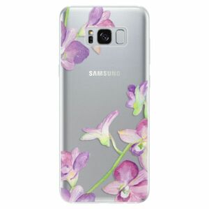 Odolné silikonové pouzdro iSaprio - Purple Orchid - Samsung Galaxy S8 obraz
