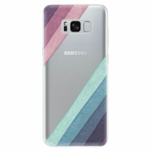 Odolné silikonové pouzdro iSaprio - Glitter Stripes 01 - Samsung Galaxy S8 obraz