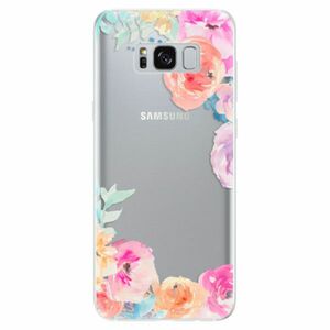 Odolné silikonové pouzdro iSaprio - Flower Brush - Samsung Galaxy S8 obraz