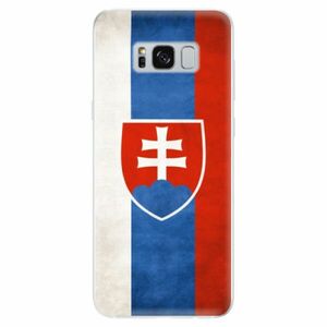 Odolné silikonové pouzdro iSaprio - Slovakia Flag - Samsung Galaxy S8 obraz