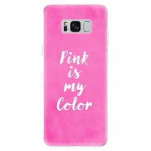 Odolné silikonové pouzdro iSaprio - Pink is my color - Samsung Galaxy S8 obraz