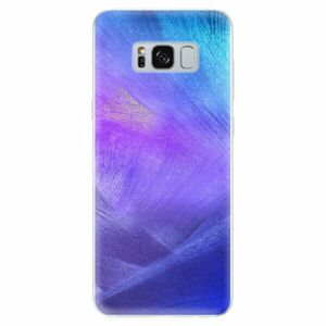 Odolné silikonové pouzdro iSaprio - Purple Feathers - Samsung Galaxy S8 obraz