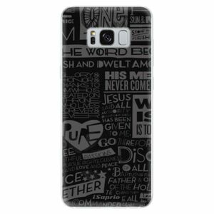 Odolné silikonové pouzdro iSaprio - Text 01 - Samsung Galaxy S8 obraz