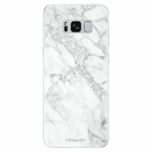 Odolné silikonové pouzdro iSaprio - SilverMarble 14 - Samsung Galaxy S8 obraz