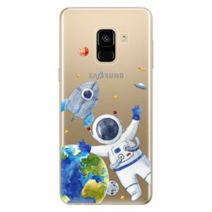 Odolné silikonové pouzdro iSaprio - Space 05 - Samsung Galaxy A8 2018 obraz