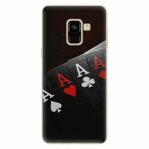 Odolné silikonové pouzdro iSaprio - Poker - Samsung Galaxy A8 2018 obraz