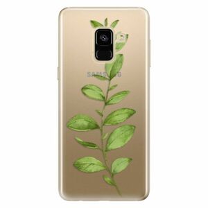 Odolné silikonové pouzdro iSaprio - Green Plant 01 - Samsung Galaxy A8 2018 obraz