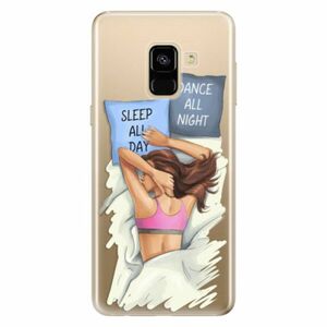 Odolné silikonové pouzdro iSaprio - Dance and Sleep - Samsung Galaxy A8 2018 obraz