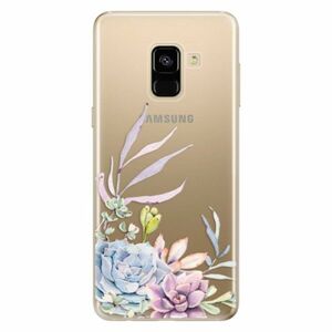 Odolné silikonové pouzdro iSaprio - Succulent 01 - Samsung Galaxy A8 2018 obraz