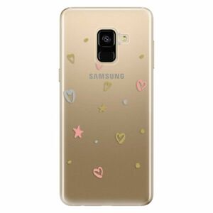 Odolné silikonové pouzdro iSaprio - Lovely Pattern - Samsung Galaxy A8 2018 obraz