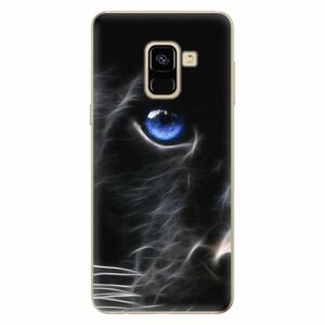 Odolné silikonové pouzdro iSaprio - Black Puma - Samsung Galaxy A8 2018 obraz