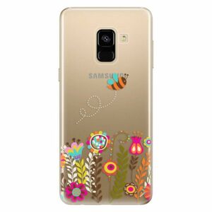 Odolné silikonové pouzdro iSaprio - Bee 01 - Samsung Galaxy A8 2018 obraz