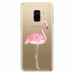 Odolné silikonové pouzdro iSaprio - Flamingo 01 - Samsung Galaxy A8 2018 obraz