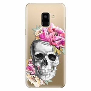 Odolné silikonové pouzdro iSaprio - Pretty Skull - Samsung Galaxy A8 2018 obraz