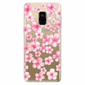Odolné silikonové pouzdro iSaprio - Flower Pattern 05 - Samsung Galaxy A8 2018 obraz