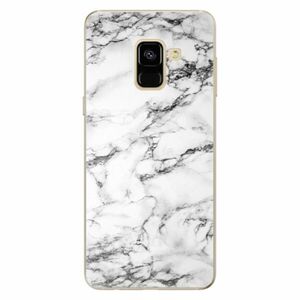 Odolné silikonové pouzdro iSaprio - White Marble 01 - Samsung Galaxy A8 2018 obraz