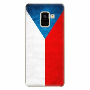 Odolné silikonové pouzdro iSaprio - Czech Flag - Samsung Galaxy A8 2018 obraz