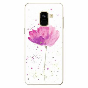 Odolné silikonové pouzdro iSaprio - Poppies - Samsung Galaxy A8 2018 obraz