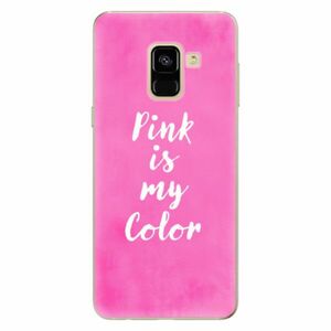 Odolné silikonové pouzdro iSaprio - Pink is my color - Samsung Galaxy A8 2018 obraz