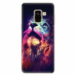 Odolné silikonové pouzdro iSaprio - Lion in Colors - Samsung Galaxy A8 2018 obraz