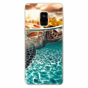 Odolné silikonové pouzdro iSaprio - Turtle 01 - Samsung Galaxy A8 2018 obraz