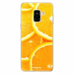 Odolné silikonové pouzdro iSaprio - Orange 10 - Samsung Galaxy A8 2018 obraz